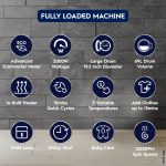 Electrolux 9kg 5 Star Fully Automatic Front Load Washing Machine with UltraMix, Full Load Vapour Wash for Sustainable Clothing, Hygienic Care, EcoInverter, Dark Silver, UltimateCare 500, EWF9024R5SB - Image 3