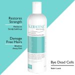 KERATINE PROFESSIONAL® Keratin Shampoo, Hair Mask and keratin Serum(100 Ml) Kit | Sulphate free Repair Shampoo, Repair Hair Mask and Professional Smooth Shine Serum Set for Thin Fine Hair | Pro Treatments for Dry, Damaged & Color Treated Hair. - Image 2