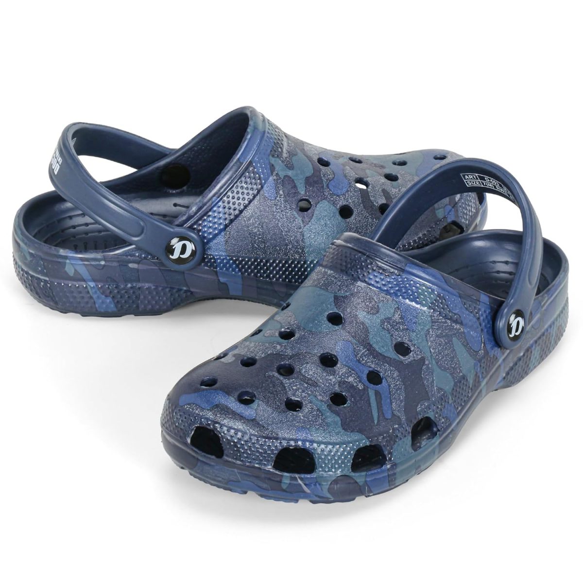 DOCTOR EXTRA SOFT Men's Classic Graphic Casual Clogs/Sandals with Adjustable Back Strap for Adult | Comfortable & Light Weight | Stylish & Anti-Skid | Waterproof & Everyday Use Mules Gents & Boys D-503 - Image 5