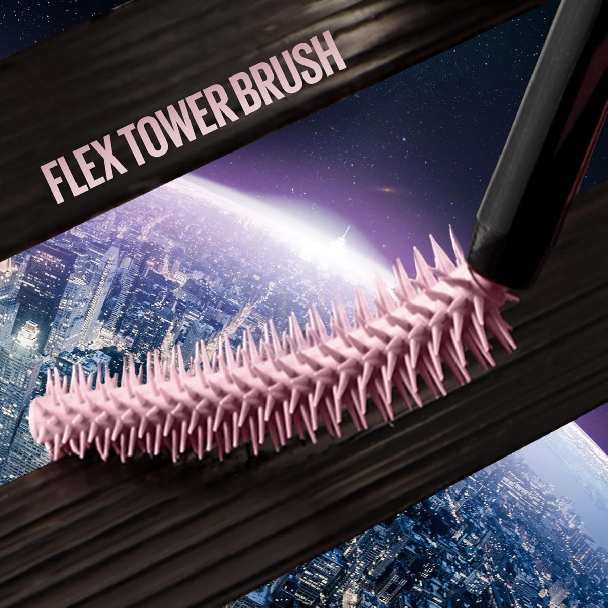 Maybelline Sky High Washable Mascara Makeup, Volumizing Mascara, Buildable, Lengthening Mascara, Defining, Curling, Multiplying, Washable Blackest Black, 0.2 fl. oz. - Image 4