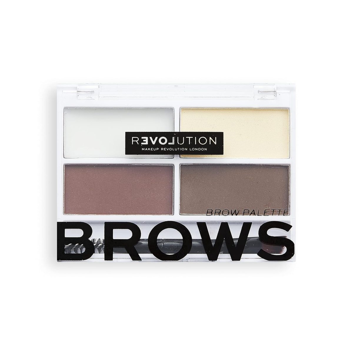 Makeup Revolution Colour Cult Brow Palette Dark (Brown)