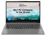 Lenovo IdeaPad Slim 3 Intel Core i3 12th Gen 15.6 inch (39.62cm) FHD Thin & Light Laptop (8GB/256GB SSD/Windows 11/Office 2021/1Yr ADP Free/Arctic Grey/1.63Kg), 82RK00XDIN