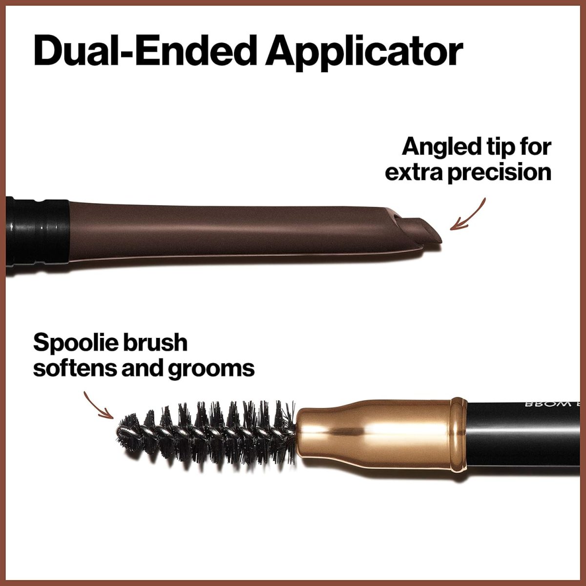 Revlon ColorStay Brow Pencil, Dark Brown - Image 3