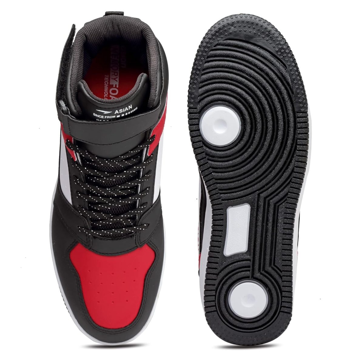 ASIAN Carnival-02 Men's High Top Casual Chunky Fashion Sneakers,Dancing Shoes | Basketball Shoes with Rubber Outsole for Boys… - Image 8