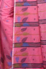 WoodenTant Women's Cotton Saree With Blouse Piece - Image 4