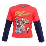 V4U Kids Long Sleeves Printed Tshirt with Doctor Sleeves Pack of 3 - Image 4