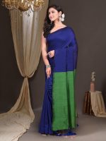 T.J. SAREES Unleash Your Inner Diva with our Sarees for cotton sarees for women Purecotton saree for puja occasion and Plain Pure Cotton Sarees for Trendsetting Women (Pack Of 1) - Image 4