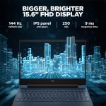 HP Victus, 12th Gen Intel Core i5-12450H, 4GB NVIDIA GeForce RTX 3050 Gaming Laptop (16GB RAM, 1TB SSD) 144Hz, IPS 15.6"/39.6cm, Win 11, MS Office 2021, Blue, 2.3Kg, Enhanced Cooling, fa1388TX - Image 5