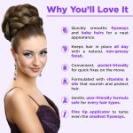 ORGATRE Frizz Free Hair Finishing Stick – Anti‑Frizz Hair Wax Wand for Flyaways, Non‑Sticky, Non‑Greasy Hold, Baby Hair Control & Edge Tamer, Rosemary Infused 15 ml - Image 7