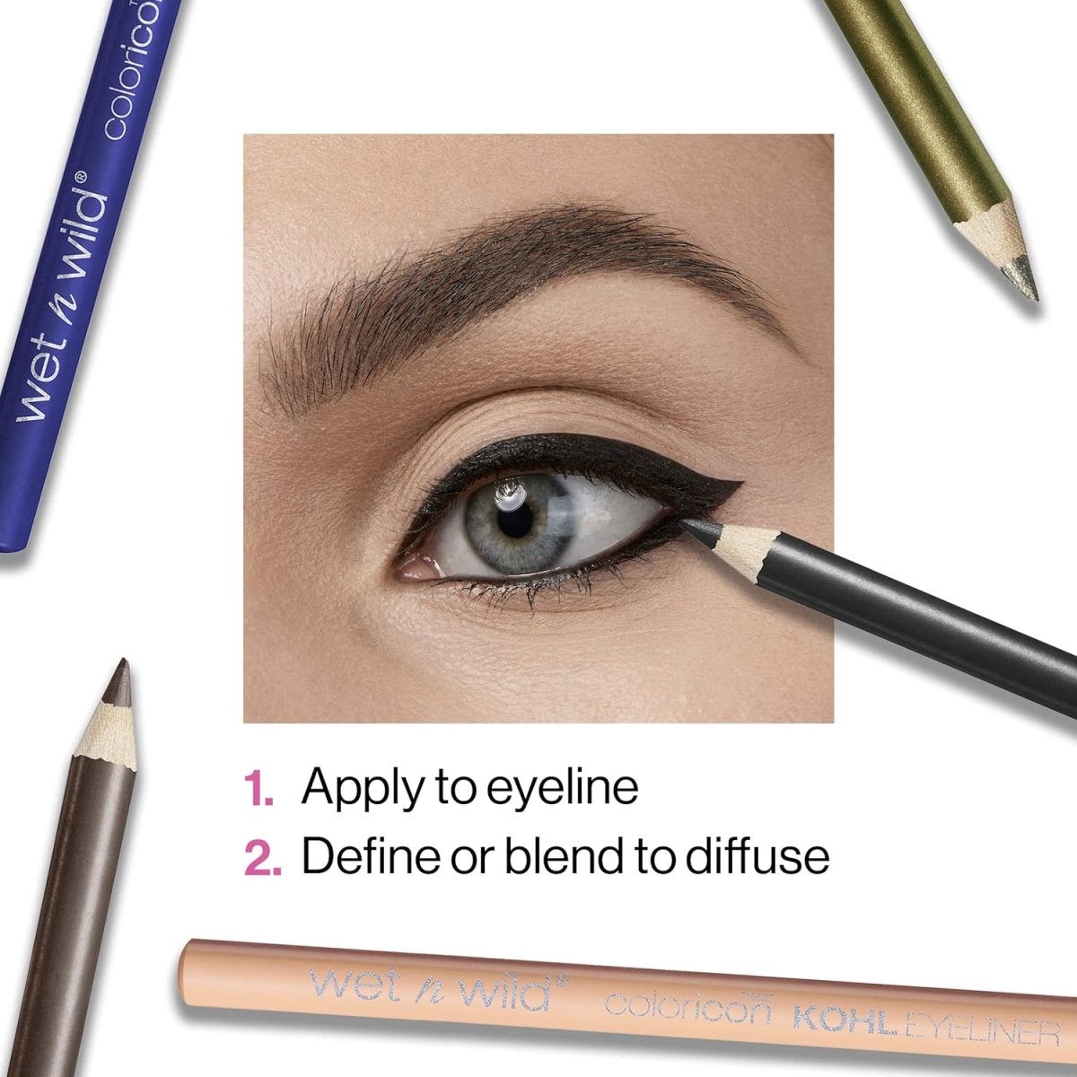 Wet N Wild Color Icon Kohl Liner Pencil 603 A Simma Brown Now! - Image 9