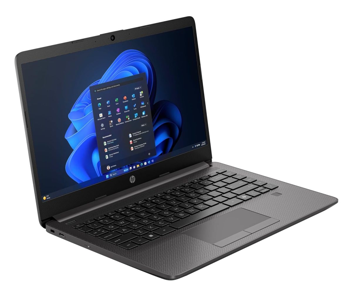 HP 240R Notebook, 13th Gen i3-1315U, 8GB DDR4, 512GB SSD, 14-inch(35.6cm),Anti-Glare, HD Laptop, Intel UHD Graphics, (DOS, Silver,1.47kg) G9 - Image 2