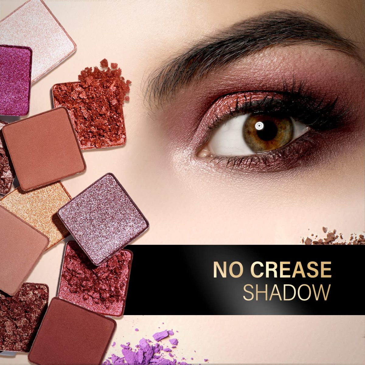 FACESCANADA 6 in 1 Eyeshadow Palette - Hopeless Romantic 01, 6g | Olive Butter & Macadamia Oil | Vibrant Colors | Highly Pigmented | Easily Blendable | Silky Satin Texture | No Crease | Cruelty-Free - Image 5