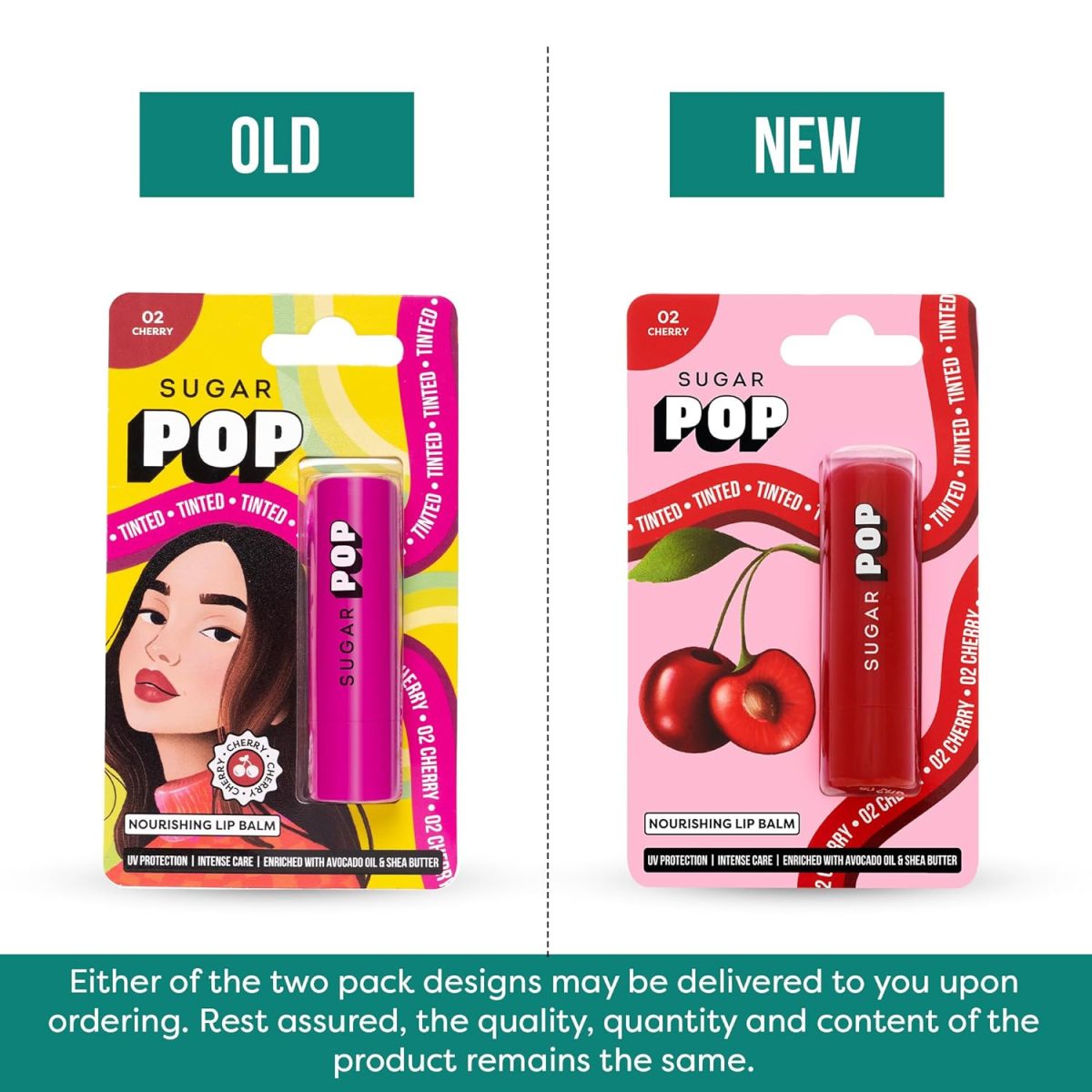 SUGAR POP Nourishing Lip Balm | Castor Oil, Shea Butter & Avocado Oil | Hydrating | 4.5gm- 02 Cherry - Image 8
