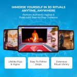 Sadhana Tablet V2 – World’s First Vedic Tablet & Digital Temple | Ad-Free Spiritual Companion | 3D Rituals, Meditations & Astrology | with Improved Battery and Performance | Designed by Om Swami - Image 2