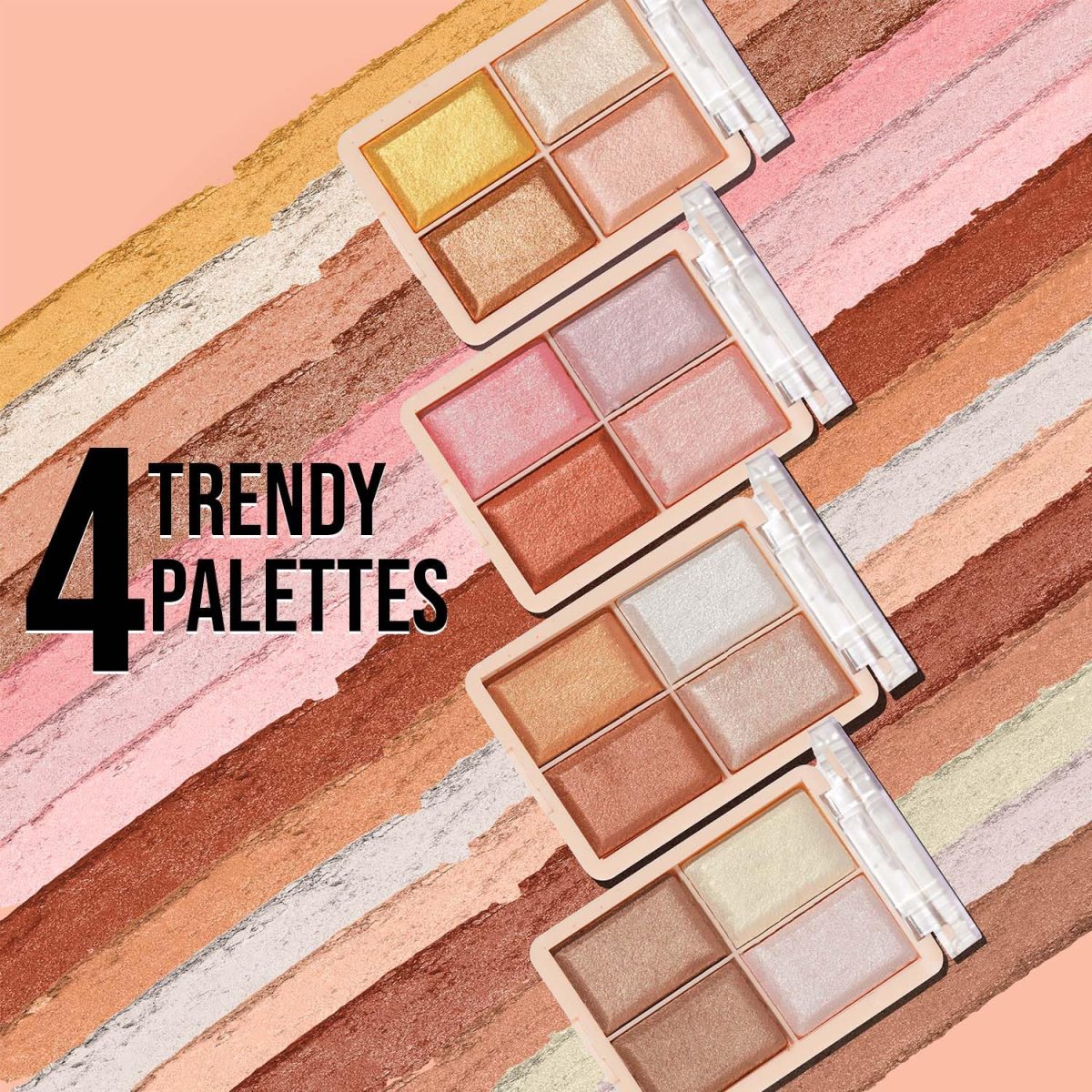 Glam21 Perfect Me! Highlighter Palette Blusher |Ultimate Shimmer Formulations | Highly-Pigmented Powder Highlighter With Easy-To-Blend Formula | Weightless Longlasting Illuminating Glow Face Kit| 6gm ( (Shade-03) - Image 6