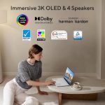 ASUS Zenbook S 14, Intel Core Ultra 7 (Series 2), 32GB RAM, 1TB SSD, 3K OLED Touch 120Hz 500nits, 14", Windows 11, MS Office Home,Scandinavian White, 1.2KG,UX5406SA-PZ358WS, AI Powered Laptop - Image 4