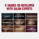Revlon ColorSilk Permanent Hair Color For Women, Salon Perfect Hair Colour at Home with 100% Grey Coverage | Pro-Keratin & No Ammonia | Up to 8 Weeks of Colour | Shade - Brown Black 2N (Pack of 1) - Image 8