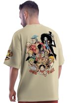 crazymonk Straw Hat Pirates Oversized T-Shirt - Image 5