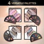FACESCANADA 6 in 1 Eyeshadow Palette - Hopeless Romantic 01, 6g | Olive Butter & Macadamia Oil | Vibrant Colors | Highly Pigmented | Easily Blendable | Silky Satin Texture | No Crease | Cruelty-Free - Image 7