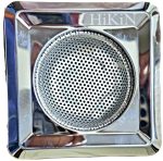 HIKIN SUPERMARKET Square Stainless Steel Kitchen Strainer,Sink Jali,Drain Filter,Wide Rim Anti Clogging Mesh Drain Filter Vegetable Hair Catcher Drain Cover,11.5Wx2.5H Centimeters - Image 3