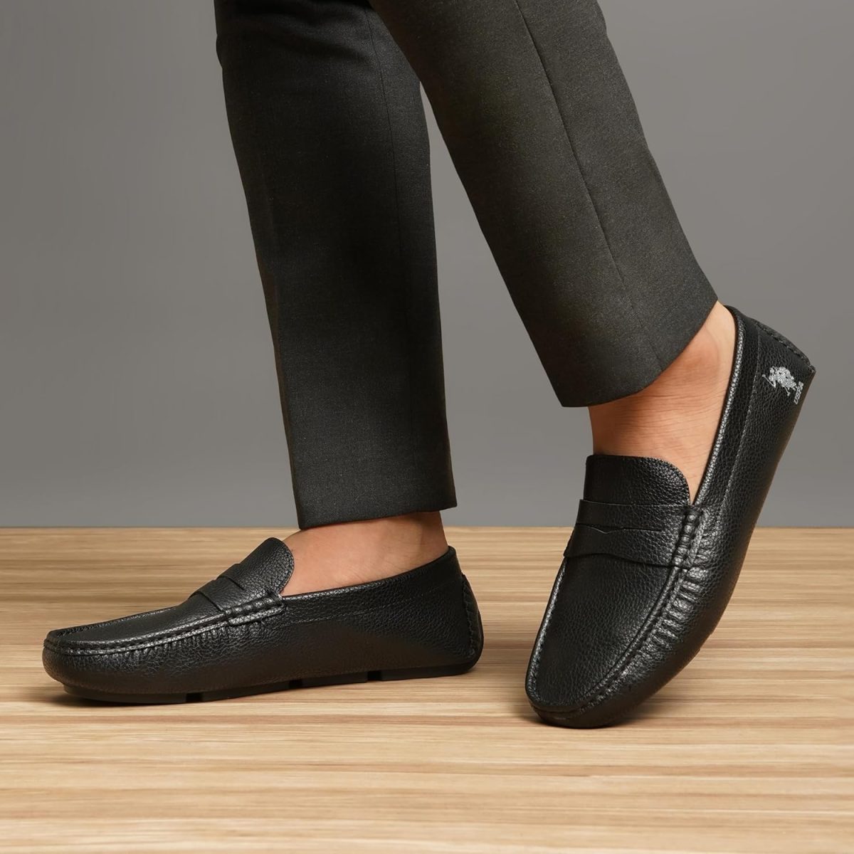 U.S. POLO ASSN. USPA| Kiger Black| Stylish Casual Loafers for Men - Image 2