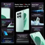 Redmi Note 14 Pro 5G Ivy Green 8GB RAM 128GB Storage |50 MP Sony Camera Setup|Corning Gorilla Glass Victus 2 | 1.5K 3D Curved AMOLED | Mediatek Dimensity 7300- Ultra - Image 2