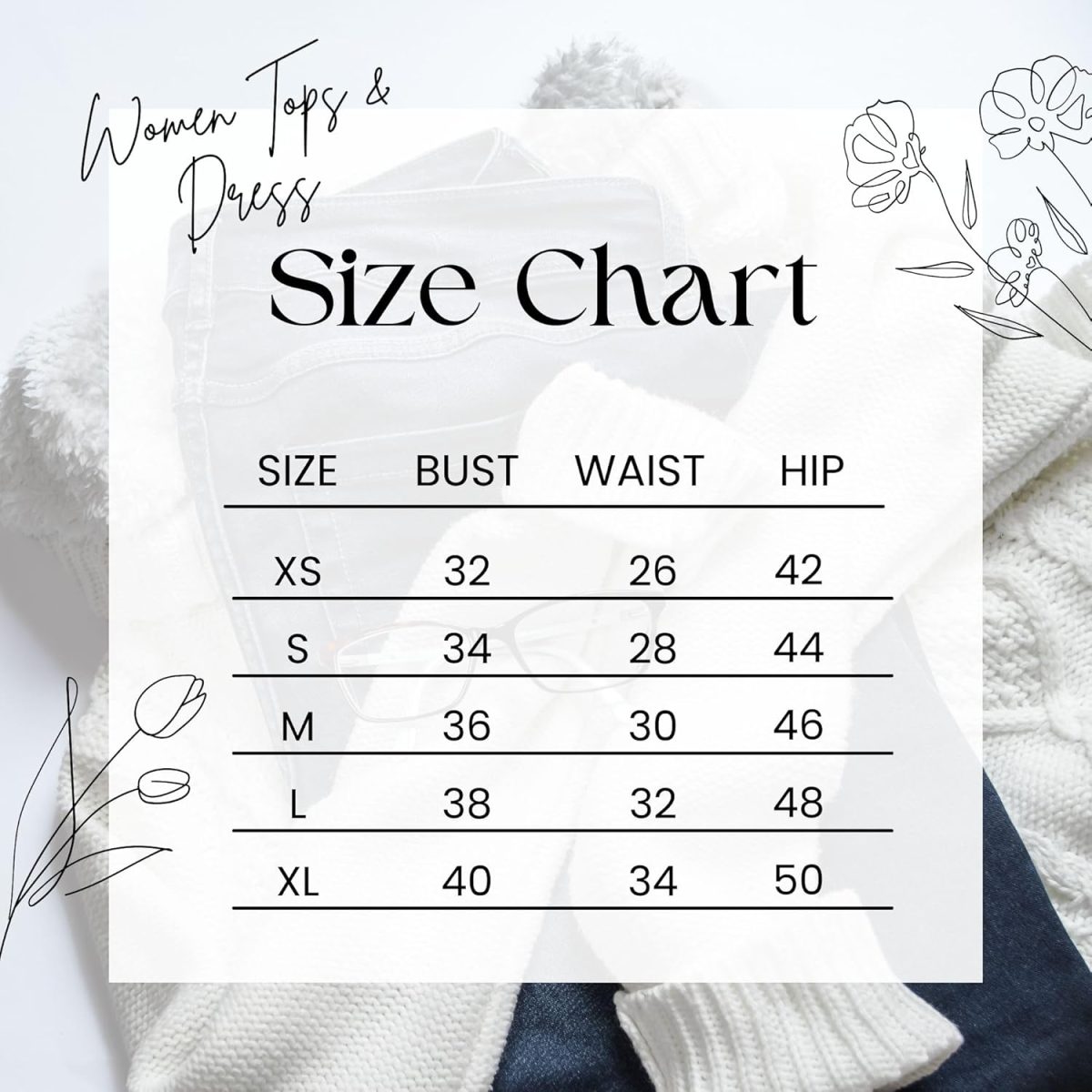 Dream Beauty Fashion Polyester Blend Women's Casual Round Neck Long Sleeves Stylish Slim Fit Top, 23" Inches (BZF-Top-Empire-P) - Image 2