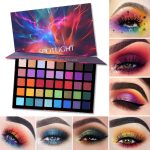 UCANBE Cosluxe Ucanbe Spotlight Eyeshadow Palette, Professional 40 Color Eye Shadow Matte Shimmer Makeup Pallet Highly Pigmented Colorful Powder Long Lasting Waterproof Eyeshadow Palette - Multicolor - Image 6