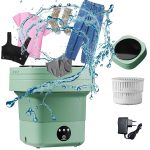 SeMi AuToMaTiC FoLdInG 9L SmAlL MiNi WaShInG MaChInE WiTh DrYeR DeEp CLeAnInG FoR UnDeRwEaR WaShINg MaChInE SeMi AuToMaTiC A11 - Image 5