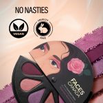 FACESCANADA 6 in 1 Eyeshadow Palette - Hopeless Romantic 01, 6g | Olive Butter & Macadamia Oil | Vibrant Colors | Highly Pigmented | Easily Blendable | Silky Satin Texture | No Crease | Cruelty-Free - Image 8