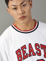 RodZen Oversized Pure Cotton Round Neck Printed Loose Fit T-Shirt for Men - Image 3