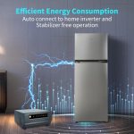 SHARP 265 L Frost Free Double Door 2 Star Refrigerator |Japan 7 Shield Protection|Hi-Tech Inverter | (Silver Hairline, SJ-FF305V2-PSH) - Image 5