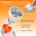 Nova Lint Remover for Clothes - Fabric Cleaner Tint and Dust Remover | 1 Year Warranty - Image 4