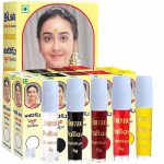 Eyetex Pallavi Liquid Kumkum, 4.5g (Pack of 5 ) Eyetex Pallavi Multicolor Liquid Bindi 🔴 Red ⚫ Black ⚪ White 🟡 Yellow 🟤 Maroon 5 liquid bindi pack 5 diffrent colors - Image 2
