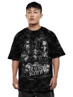 Darkbuck® Acid Wash Oversized Tshirt for Men and Women Drop Shoulder Loose Baggy Fit Black Unisex Pure Cotton T-Shirt Rapper Travis Scott