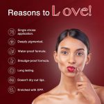 Nourish Mantra Bold Rush Creamy Matte Liquid lipstick combo with SPF 15 Set of 4(1.2ml Each) | Mini Lipstick |red lipsticks | Water Proof | Smudge Proof | transfer Proof | Long Lasting | for all Skin tones - Image 5