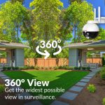 CP PLUS 4MP Wi-fi Full Color Outdoor Smart Security Camera | 360˚ with Pan & Tilt | Two Way Talk | Human Detection | Night Vision | Supports SD Card (Up to 128 GB) | Alexa & OK Google - CP-Z43A - Image 3