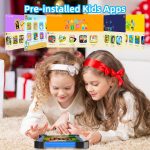 Fivahiva Kids Tablet 7-Inch, 64GB, 1GB RAM, Blue,Wi-Fi, Octa-Core Processor, Ad-Free Content, Parental Controls, Iwawa Learning Games, 2025 Model - Image 3