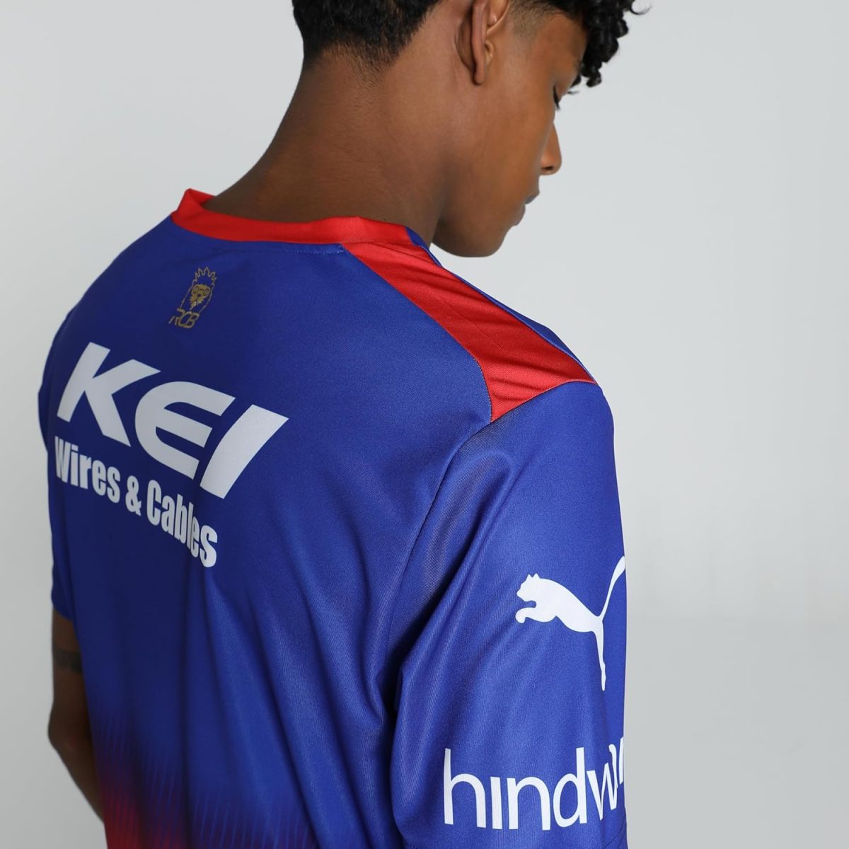 Puma Men's Polyester Regular Fit Official IPL 2024 Royal Challengers Bangalore Player Replica Match Jersey - Image 6