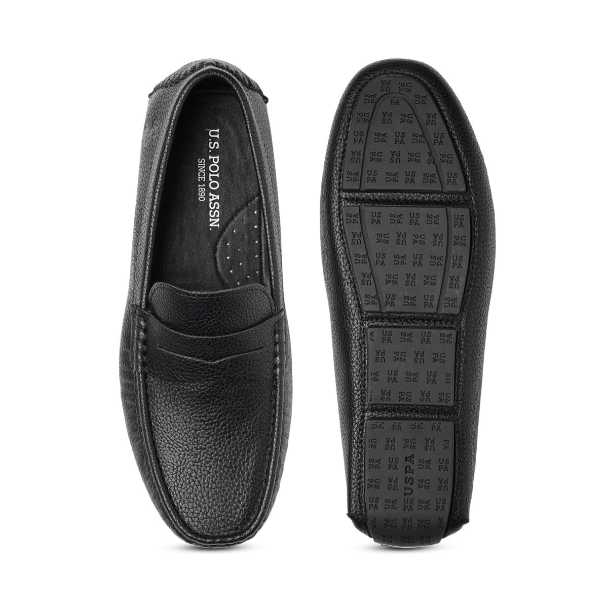 U.S. POLO ASSN. USPA| Kiger Black| Stylish Casual Loafers for Men - Image 7