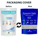 Happy Squirrel Epsom Salt for Foot | 100% Pure Epsom Salt for Bath | Unscented Magnesium Sulphate | Genuine alternate of Magnesium Oil for Feet and Pain Relief (900 Grams) - Image 2