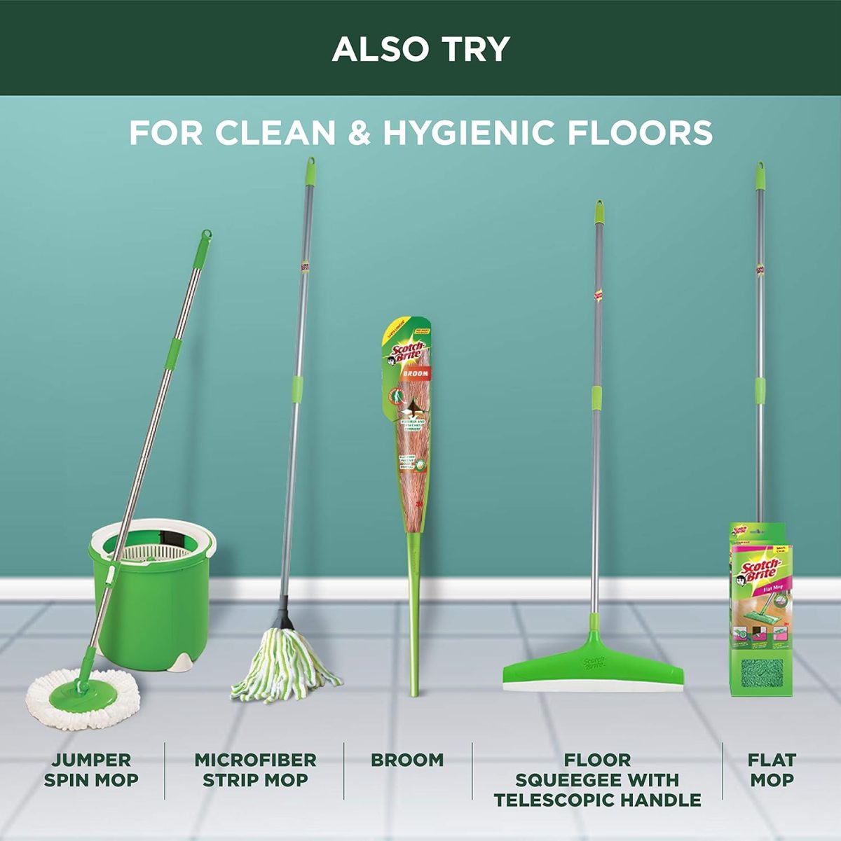 Scotch-Brite Premium Toilet Plastic Brush with Round Container (Pack of 1) - Image 7