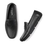 U.S. POLO ASSN. USPA| Kiger Black| Stylish Casual Loafers for Men
