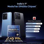 realme GT 7 (IceSense Black,12GB+512GB)| India's 1st MediaTek Dimensity 9400e Chipset | Strongest Battery Combo 7000mAh + 120W | AI 4K 120FPS Travel Camera | 360° Cooling IceSense Design with Graphene - Image 8