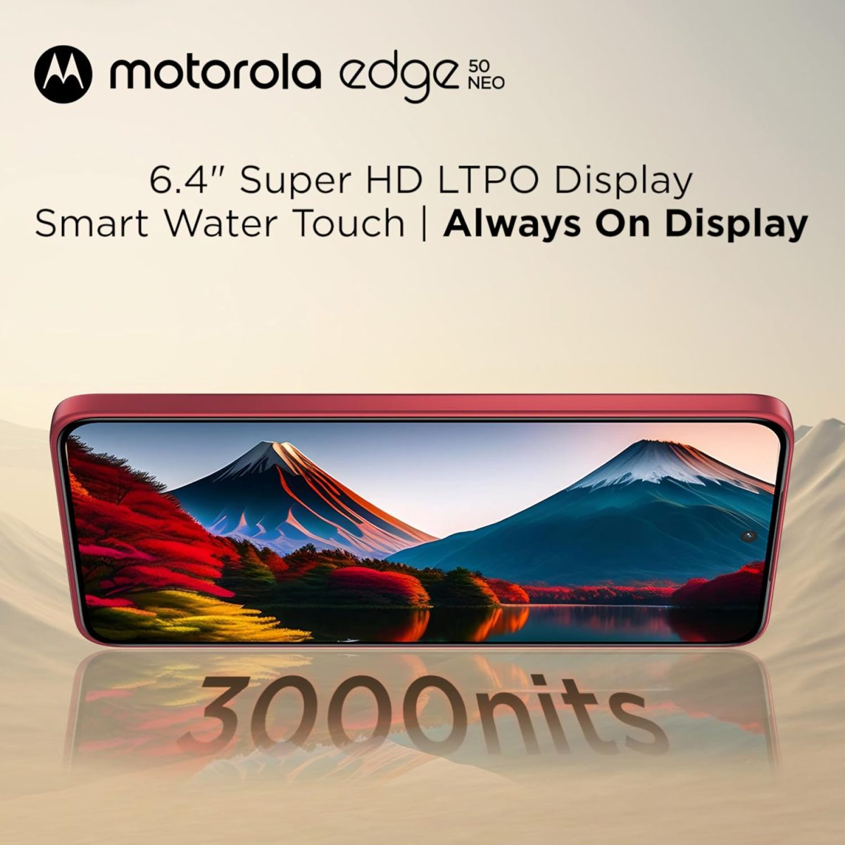 Motorola Edge 50 Neo 5G (Pantone Poinciana, 8GB RAM, 256GB Storage) - Image 11
