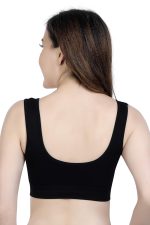 Fshway Seamless Comfort: Padded Slip-On Sports Bra for Women - Effortless Support and Style (Free Size-Best for 30 to 36 Boob Size) - Image 2