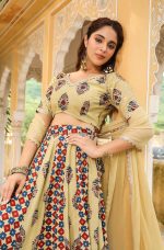 Janasya Womens Pure Cotton Readymade Floral Printed Lehenga Choli with Dupatta Set - Image 5