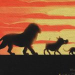 Lion King by Wear Your Mind Girl's Plain Regular fit T-Shirt (DLKGT0013.2_Orange 4-5 Years) - Image 3