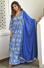 Janasya Women's Cotton Kurta Set - Image 3