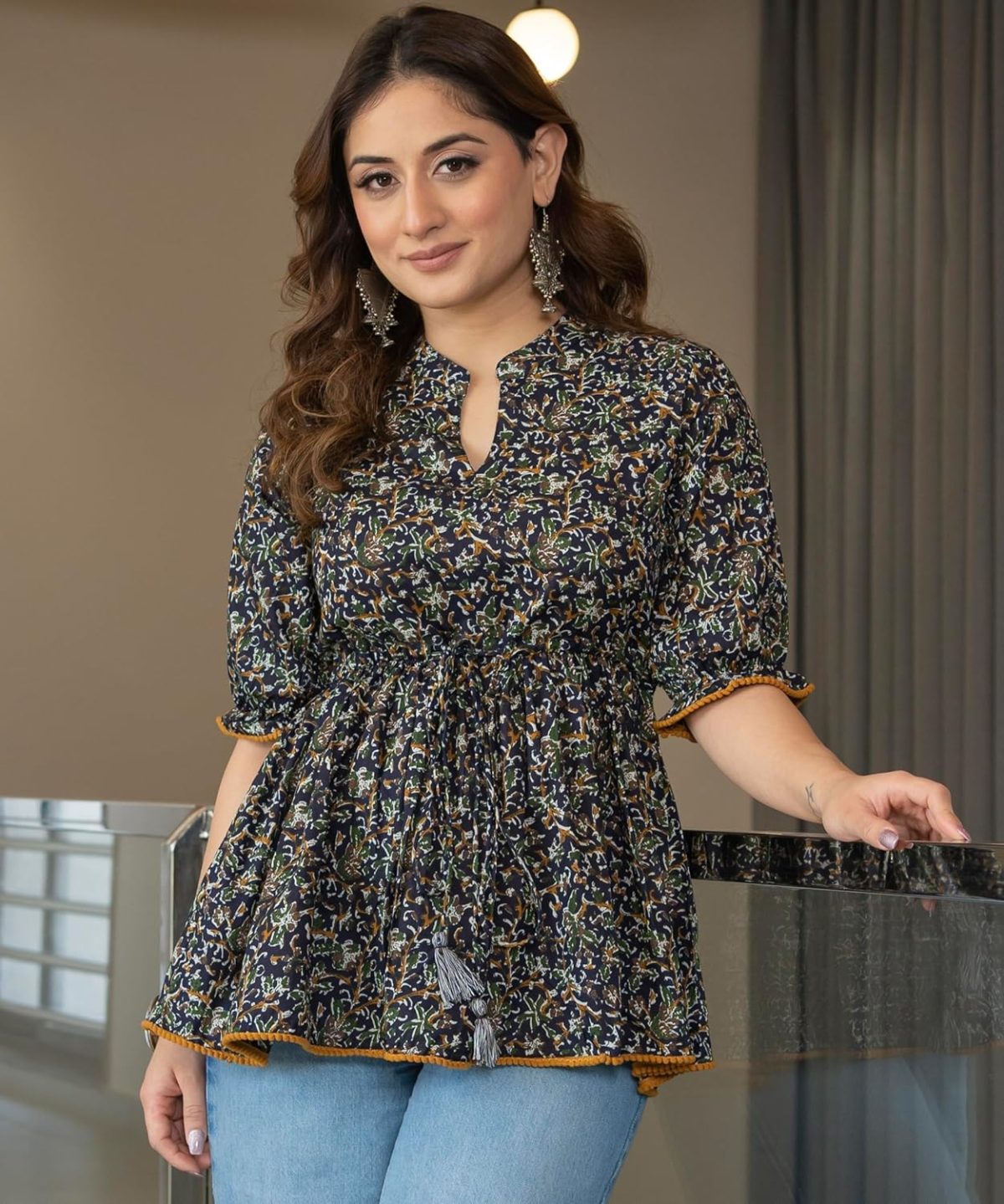 Arayna Women's Cotton Comfort Fit Top - Image 2